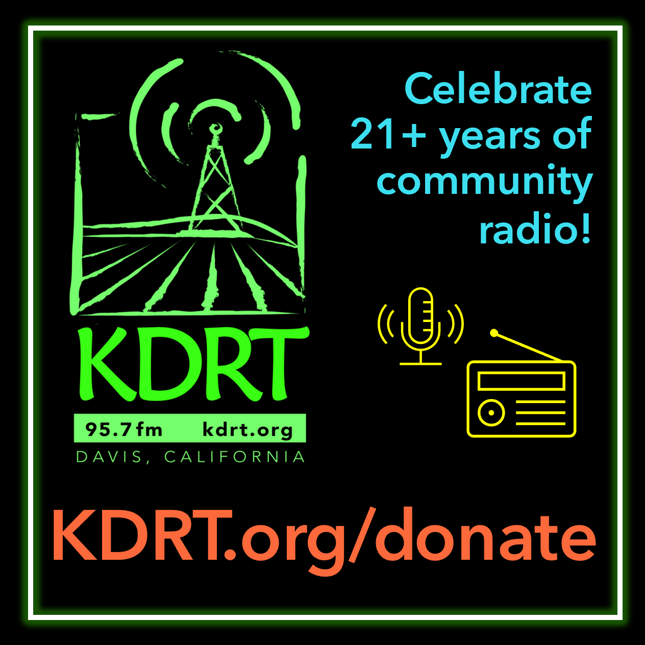KDRT 21st Tee graphic